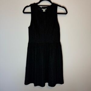 Bar III Black Textured Mini Dress Size XS